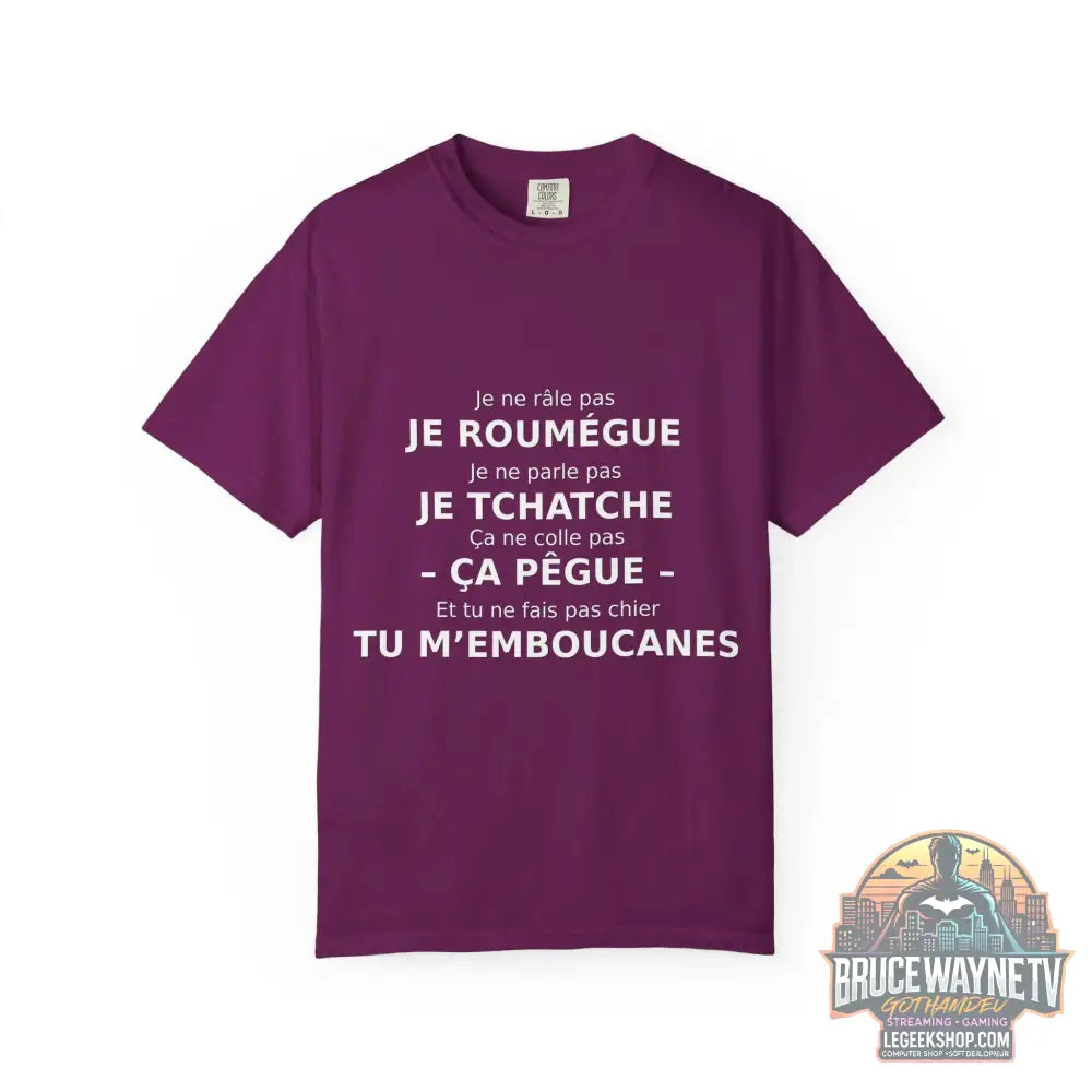 🎮 T-shirt Unisexe Citations Humoristiques Françaises 🎮 - Legeekshop