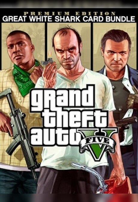 Grand Theft Auto V | Enhanced & Great White Shark Card Bundle (PC) - Steam Gift - GLOBAL