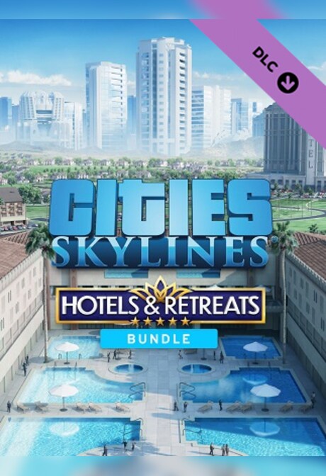 Cities: Skylines - Hotels & Retreats Bundle (PC) - Steam Key - GLOBAL