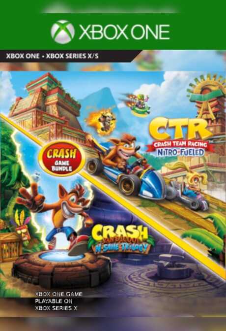 Crash Bandicoot Bundle - N. Sane Trilogy + CTR Nitro-Fueled (Xbox One) - Xbox Live Key - UNITED STATES
