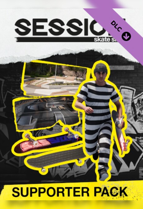 Session: Skate Sim Supporter Pack (PC) - Steam Key - GLOBAL