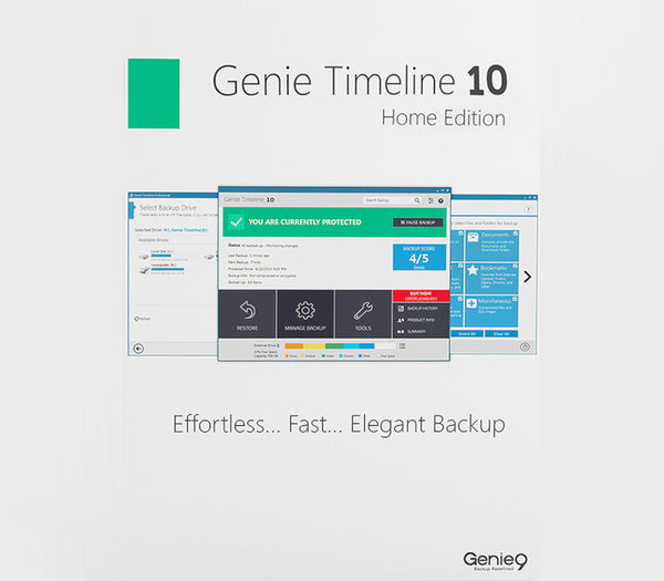 Genie Timeline Home 10 CD Key (2 PCs)
