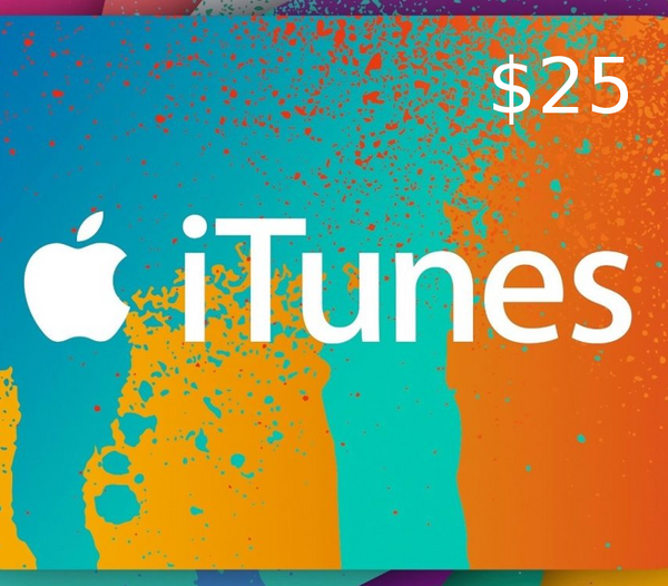 iTunes USD 25 Card