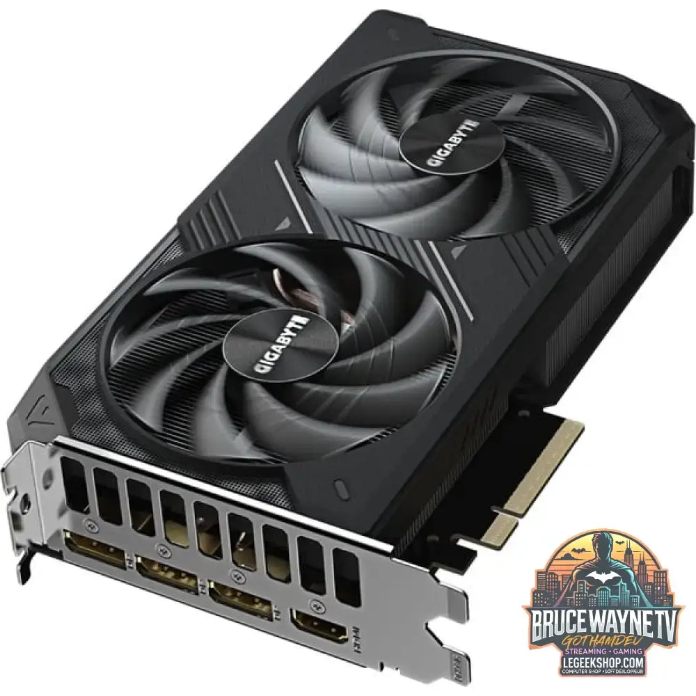 GIGABYTE GeForce RTX 5060 Ti WINDFORCE OC 8G, carte graphique DLSS 4, 3x DisplayPort, 1x HDMI 2.1 - GIGABYTE - vue 6
