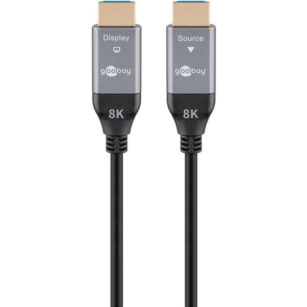 (€ 3,36 / 1 m) goobay Optisches Hybrid Ultra High-Speed HDMI câble (AOC) 8K / 60Hz - goobay - vue 2
