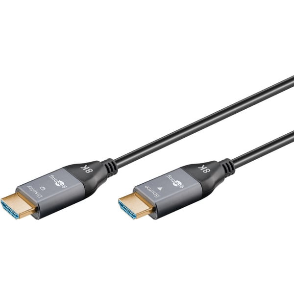 (€ 3,36 / 1 m) goobay Optisches Hybrid Ultra High-Speed HDMI câble (AOC) 8K / 60Hz - goobay - vue 3