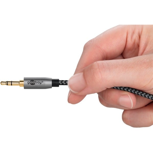 goobay Plus Audio Adapterkabel AUX 3,5mm jack > Stereo-Cinch Stecker - goobay - vue 7