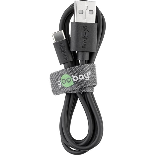 goobay USB 2.0 câble, USB-A Stecker > USB-C Stecker - goobay - vue 3