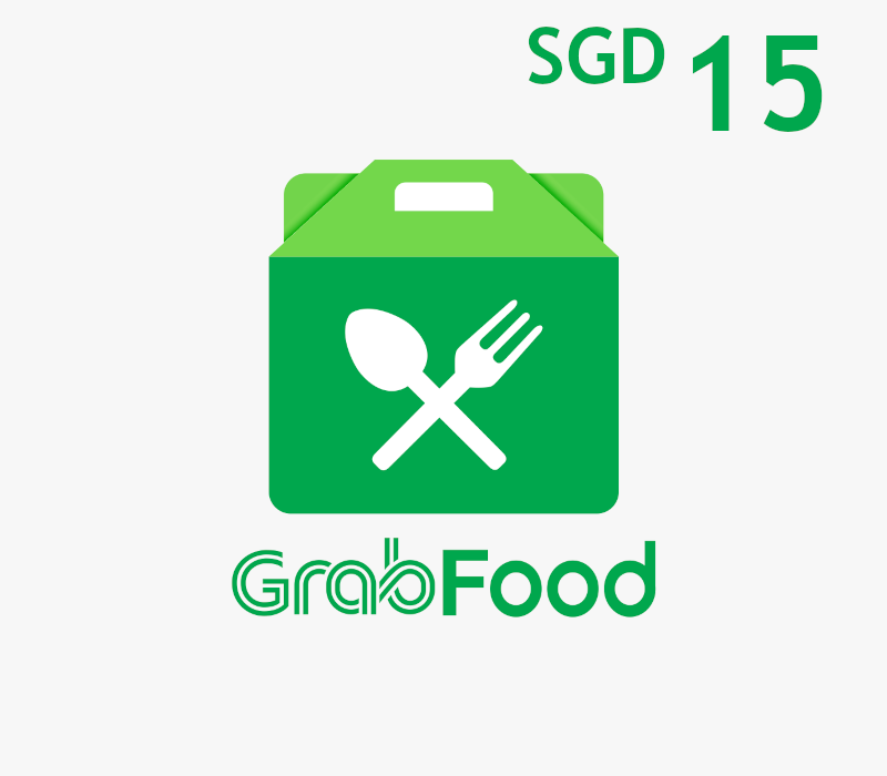 Grab Food SGD 15 Gift Card SG