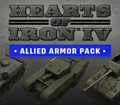 Hearts of Iron IV - Allied Armor Pack DLC