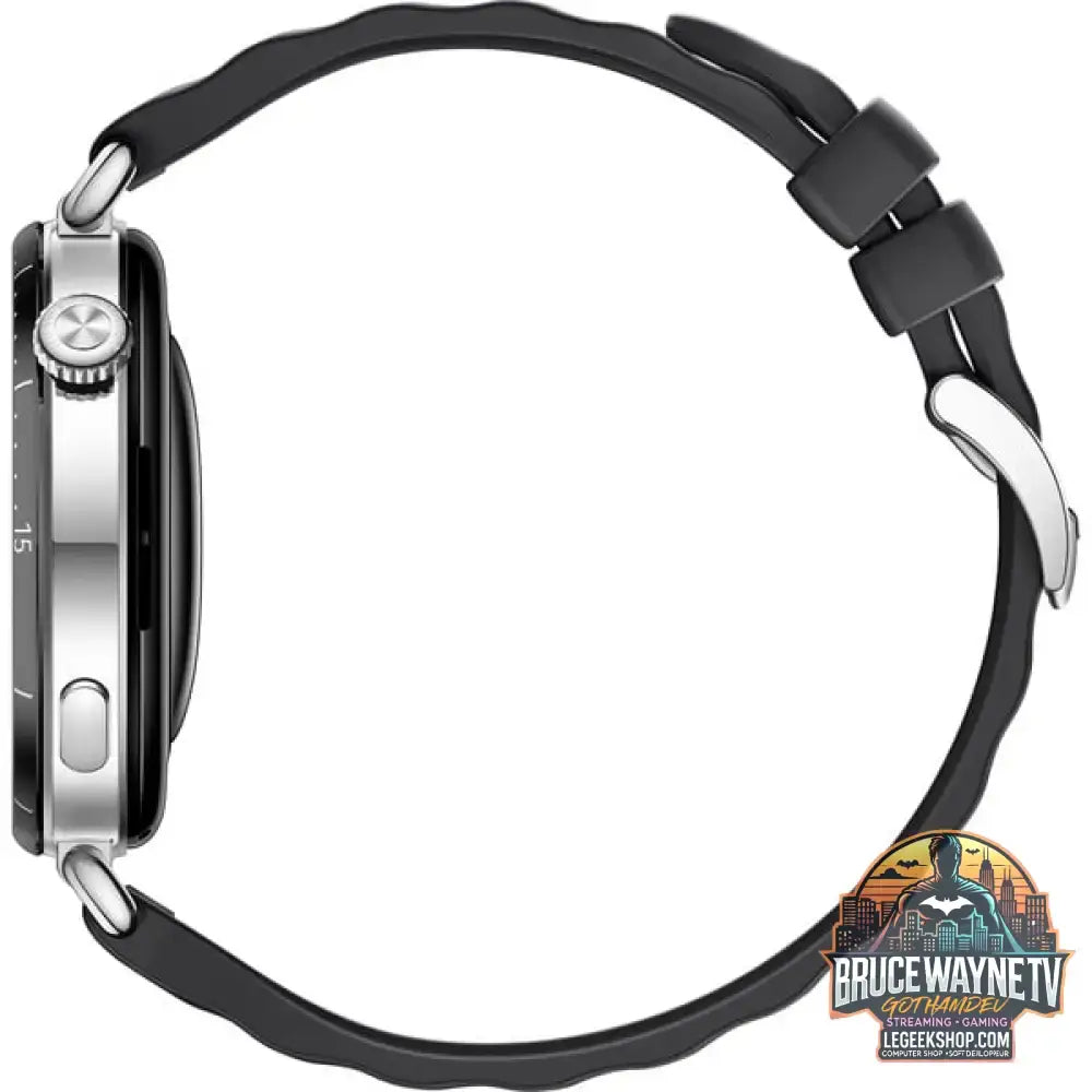 Huawei Watch GT 6 41mm (Konsu-B19F), Smartwatch schwarz, schwarzes Fluorelastomerarmband - Huawei - vue 4