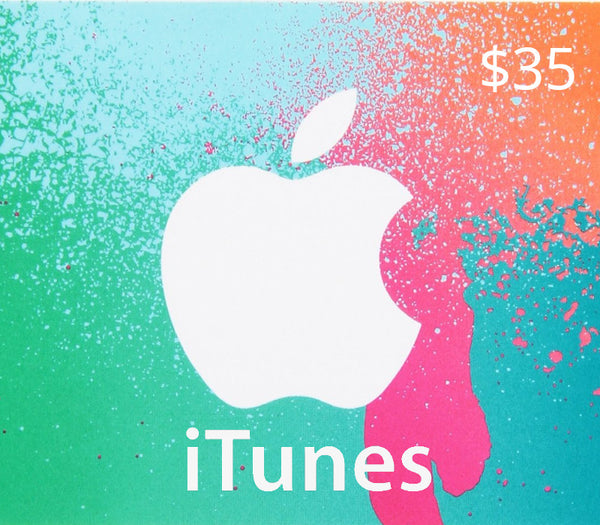 iTunes $35 NA Card