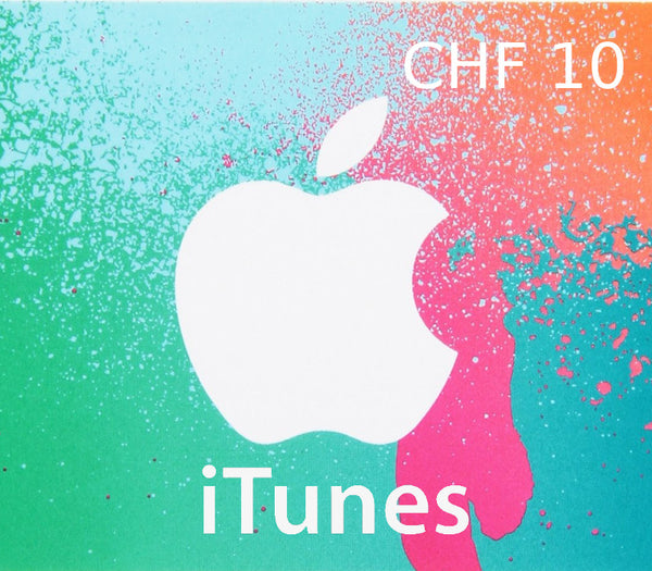 iTunes 10 CHF CH Card