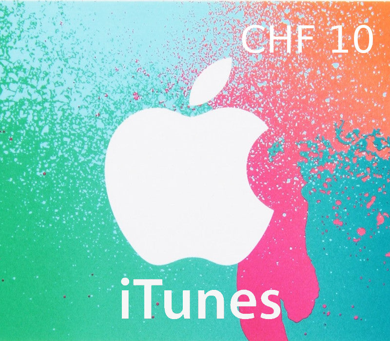 iTunes 10 CHF CH Card