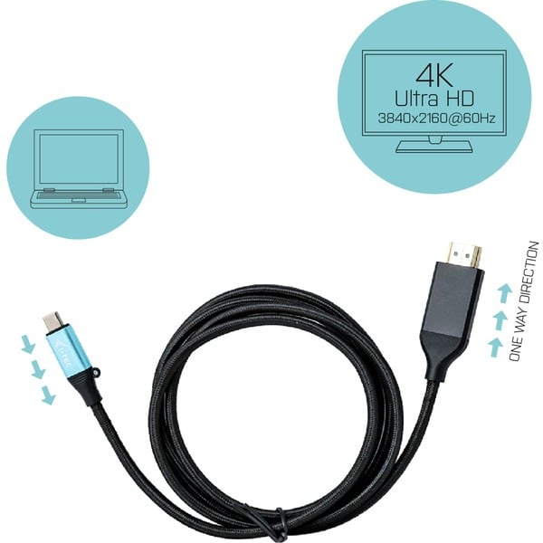 i-tec Adapterkabel USB-C > HDMI 4K / 60Hz - i-tec - vue 5