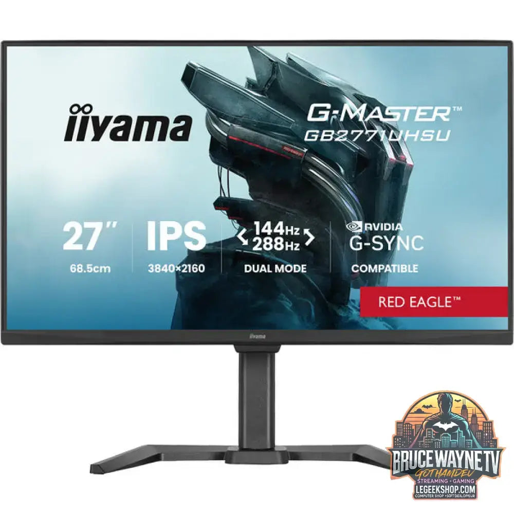 iiyama G-Master GB2771UHSU-B1 27" 3840 × 2160 px IPS 144 Hz - iiyama - vue 2