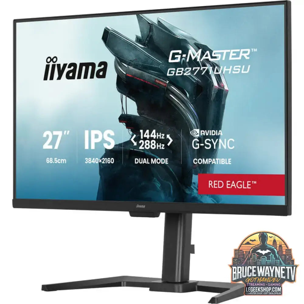 iiyama G-Master GB2771UHSU-B1 27" 3840 × 2160 px IPS 144 Hz - iiyama - vue 3