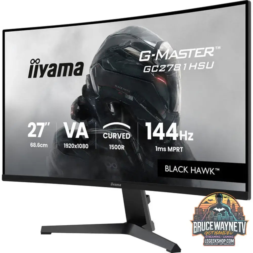 iiyama G-Master GC2781HSU-B1 27" Full HD VA 144 Hz - iiyama - vue 3