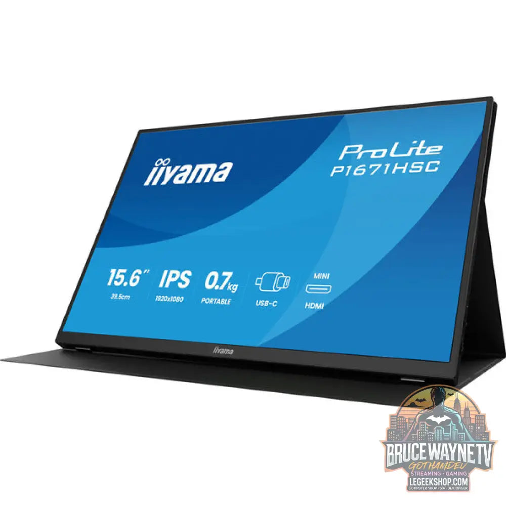iiyama P1671HSC-B1 15,6" Full HD IPS 60 Hz - iiyama - vue 23