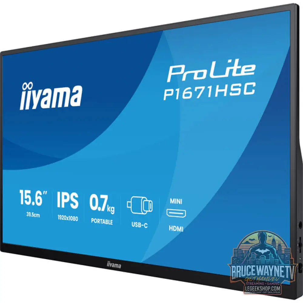 iiyama P1671HSC-B1 15,6" Full HD IPS 60 Hz - iiyama - vue 26