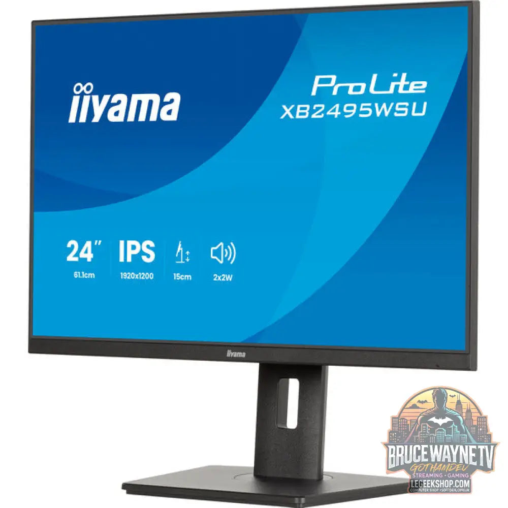 iiyama ProLite XB2495WSU-B1 24,1" 1920 × 1200 px IPS 100 Hz - iiyama - vue 4