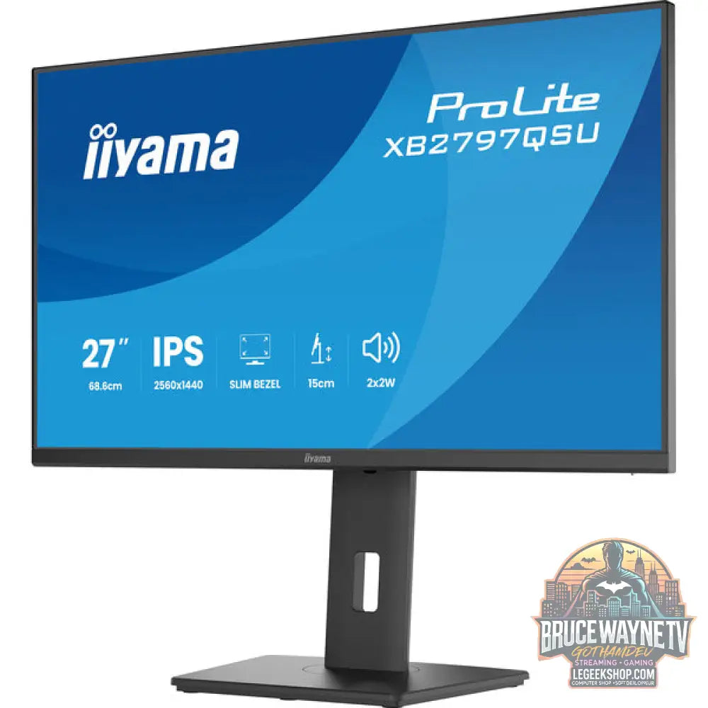 iiyama ProLite XB2797QSU-B1 27" QHD/WQHD IPS 75 Hz - iiyama - vue 6