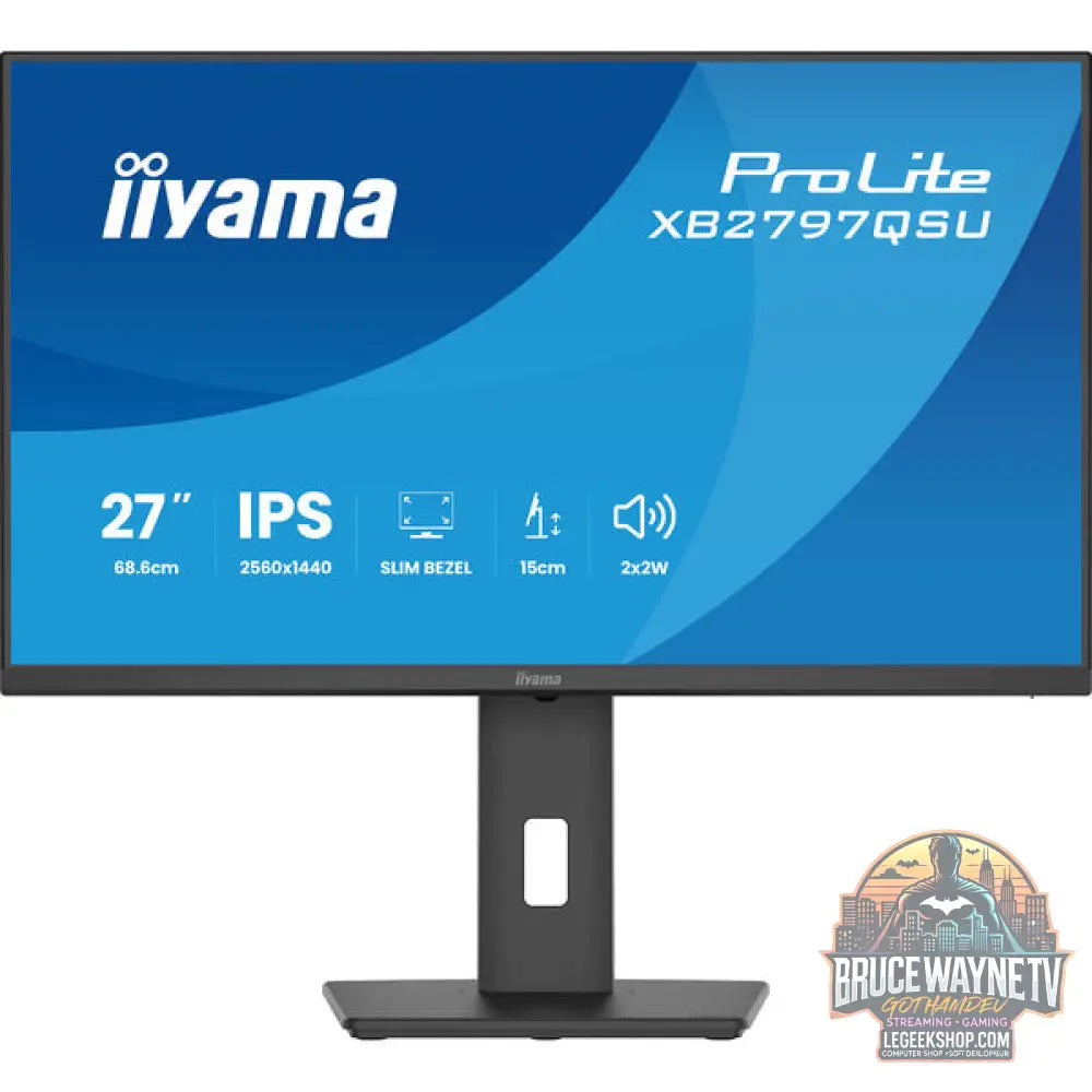 iiyama ProLite XB2797QSU-B1 27" QHD/WQHD IPS 75 Hz - iiyama - vue 5