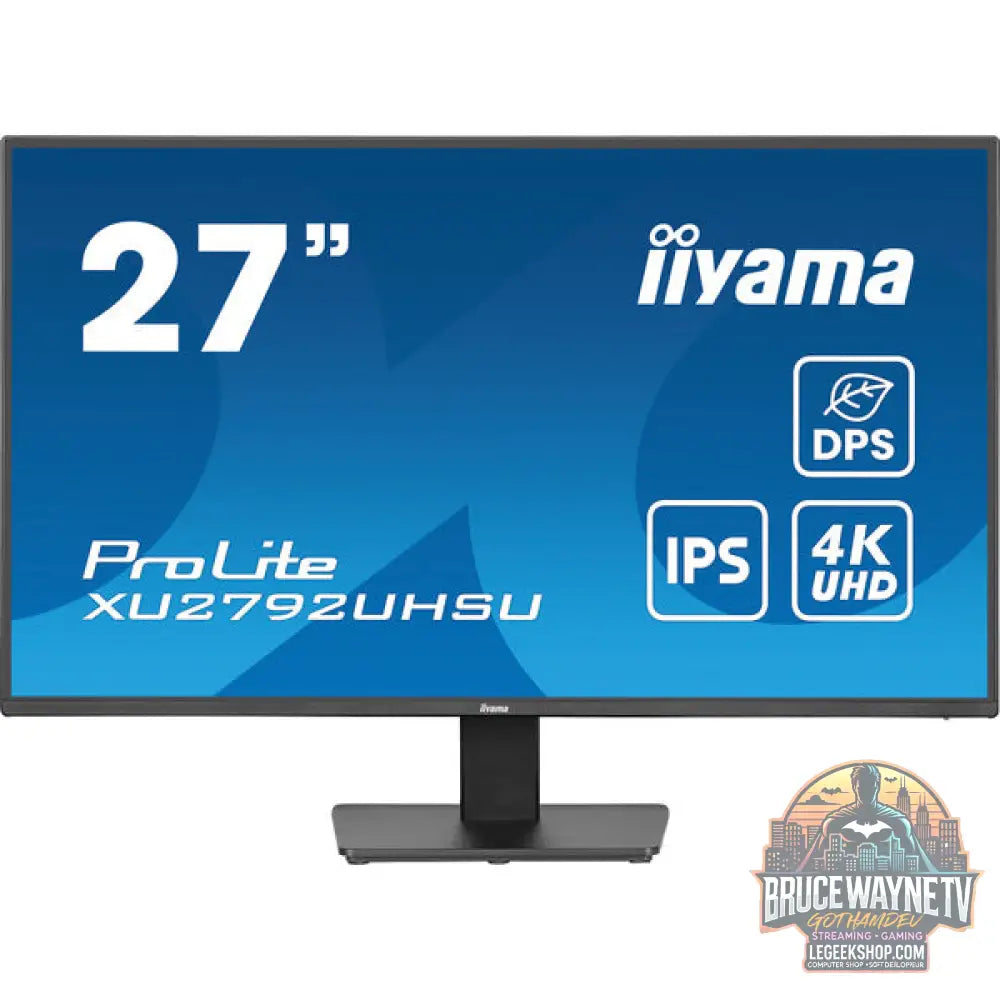 iiyama ProLite XU2792UHSU-B6 27" 3840 × 2160 px IPS 60 Hz - iiyama - vue 4