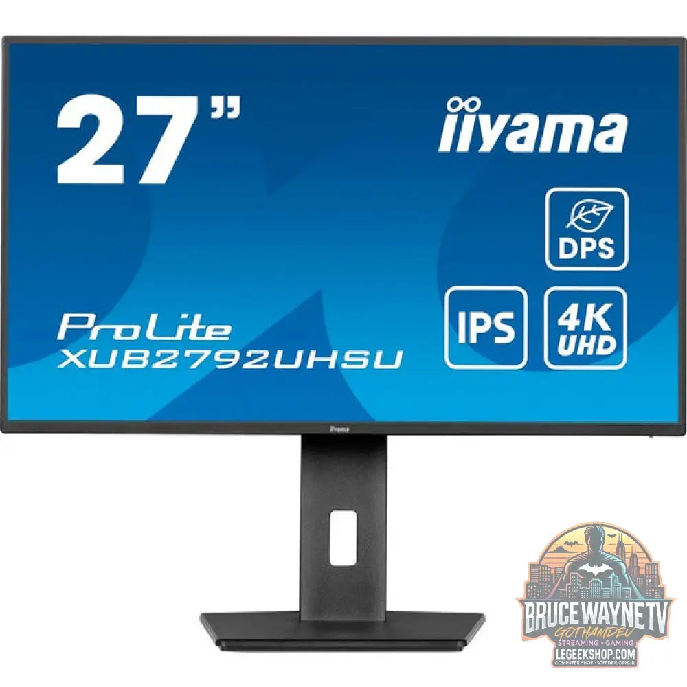 iiyama ProLite XUB2792UHSU-B6 27" 3840 × 2160 px IPS 60 Hz - iiyama - vue 2
