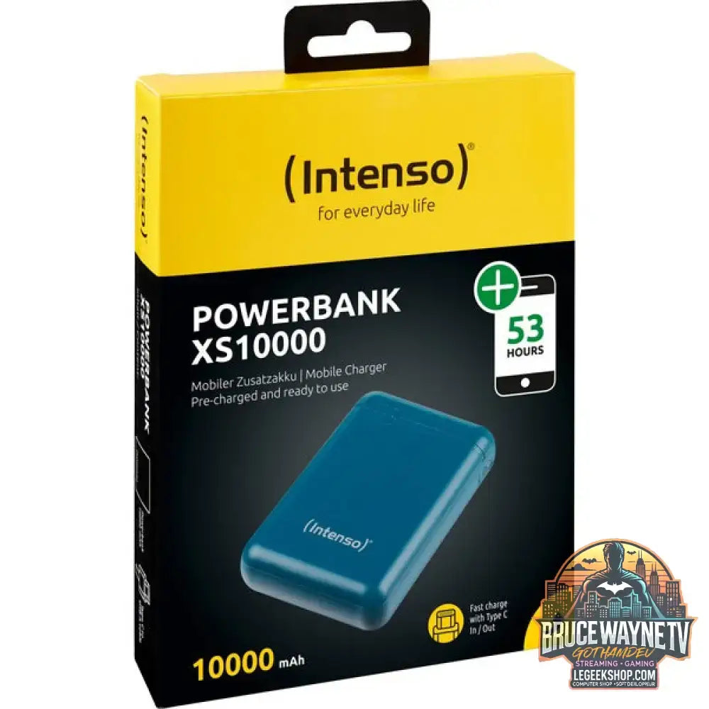 Intenso Powerbank XS10000 petrol, 10.000 mAh - Stromquelle: USB-C, Micro-USB - vue 5