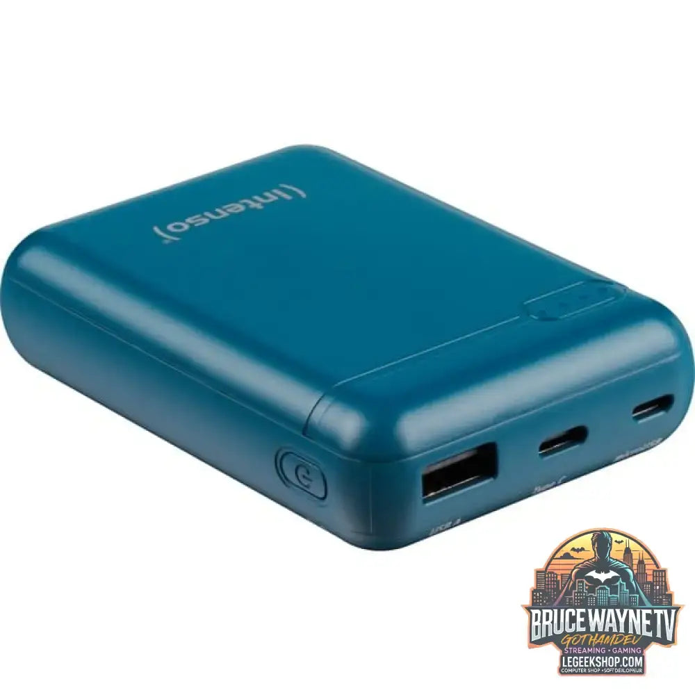 Intenso Powerbank XS10000 petrol, 10.000 mAh - Stromquelle: USB-C, Micro-USB - vue 2