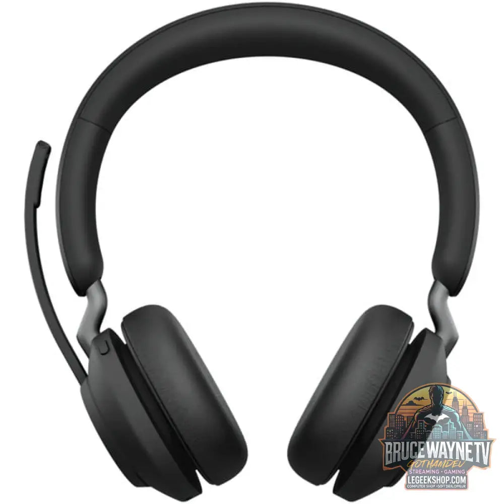 Jabra Evolve2 65, Headset noir, Microsoft Teams, USB-C - Jabra - vue 3