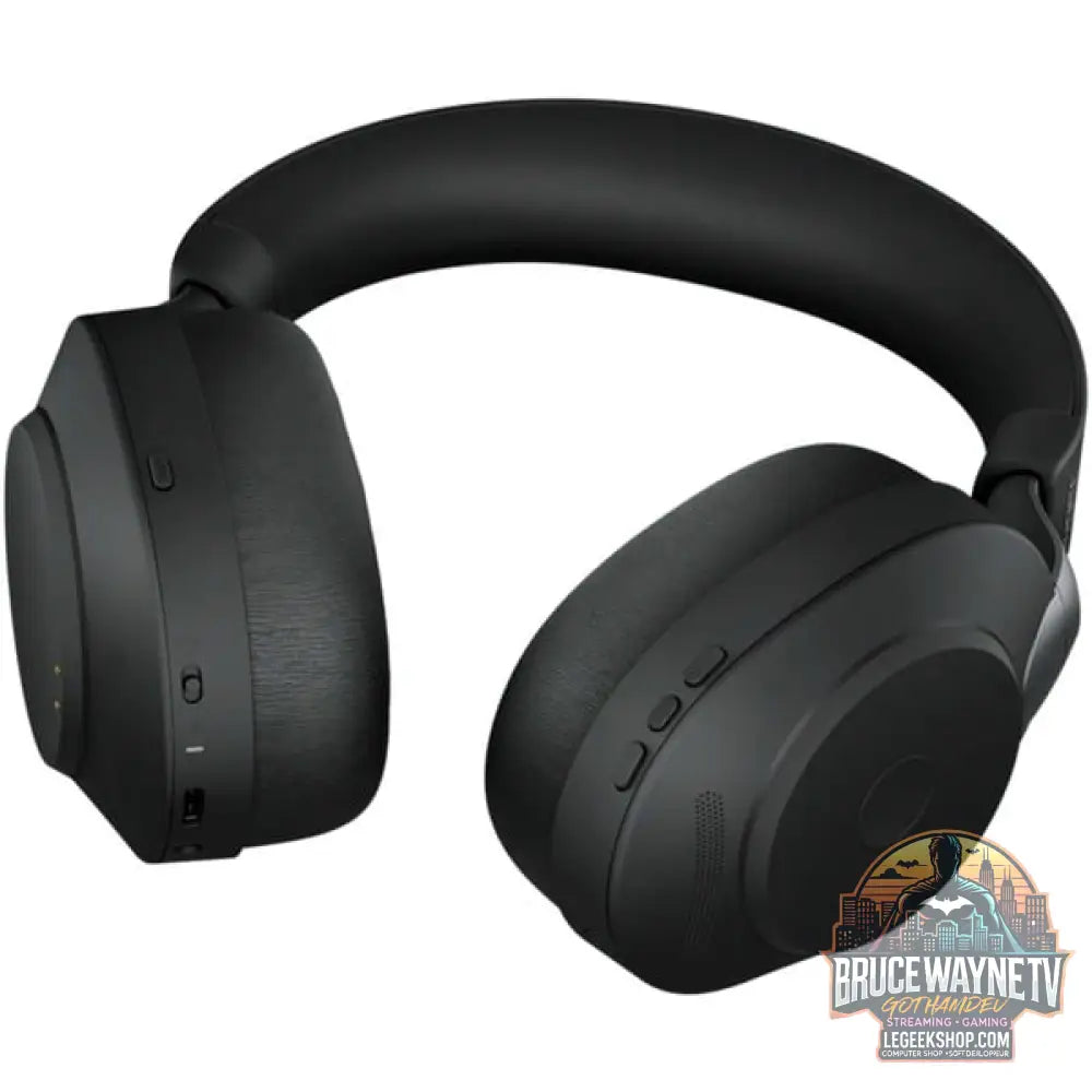 Jabra Evolve2 85, Headset noir, Stereo, UC, USB-C - Jabra - vue 3