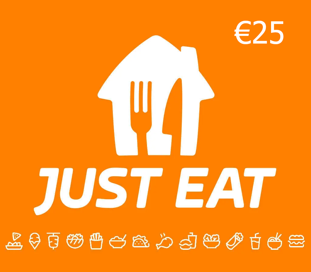 Just Eat EUR 25 Gift Card LU