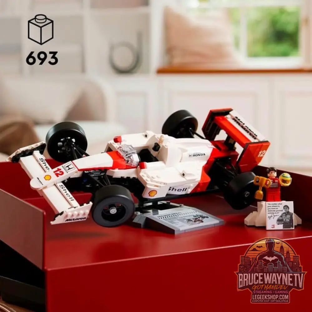 LEGO 10330 Icons McLaren MP4/4 & Ayrton Senna, jeu de construction - LEGO - vue 3