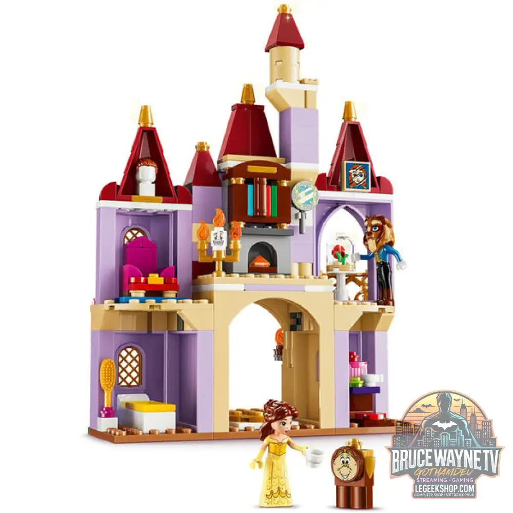 LEGO 43289 Disney Princess Das verzauberte Schloss von Belle et dem Biest, jeu de construction - LEGO - vue 3