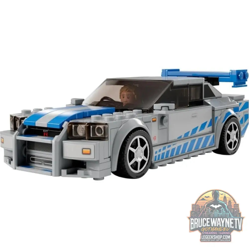 LEGO 76917 Speed Champions: 2 Fast 2 Furious - Nissan Skyline GT-R, jeu de construction - LEGO - vue 2