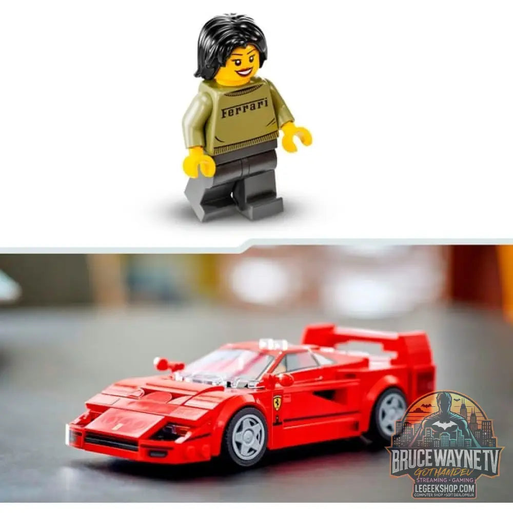 LEGO 76934 Speed Champions Ferrari F40 Supersportwagen, jeu de construction - LEGO - vue 6