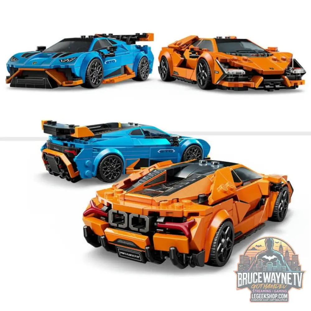 LEGO 77238 Speed Champions Lamborghini Revuelto et Huracán STO, jeu de construction - LEGO - vue 5