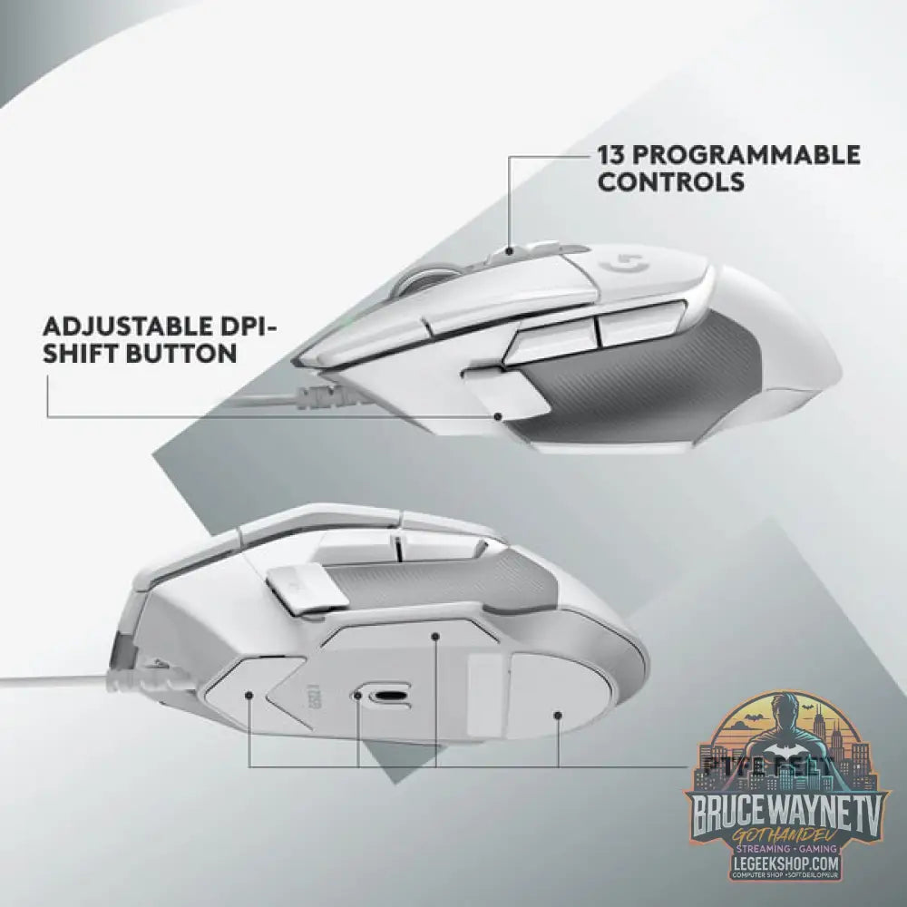 Logitech G502 X, souris gaming - vue 5