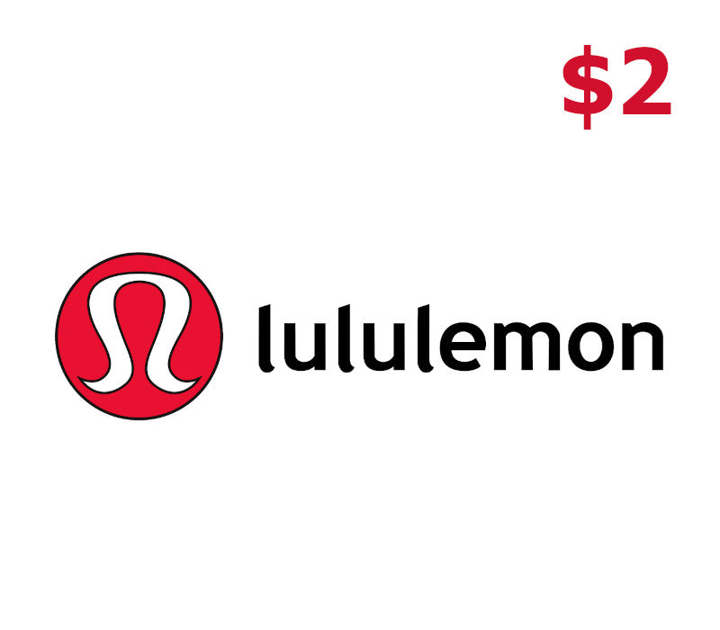 lululemon $2 Gift Card