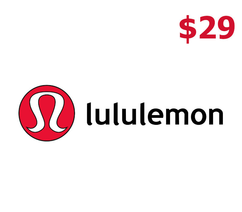 lululemon $29 Gift Card