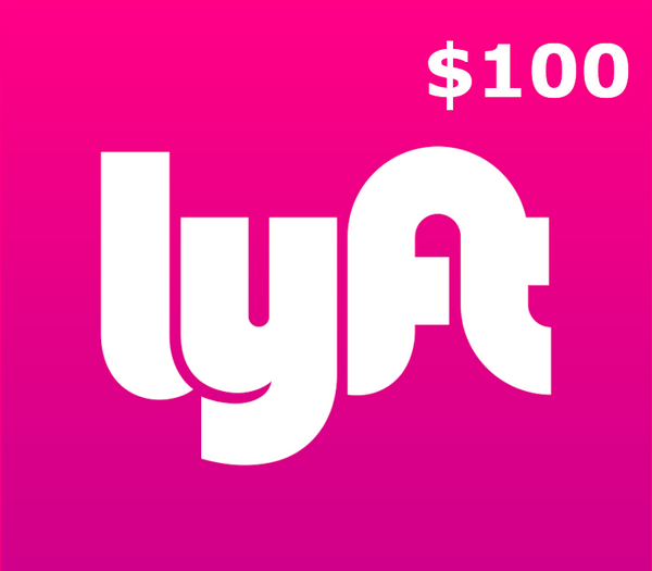 Lyft $100 Gift Card
