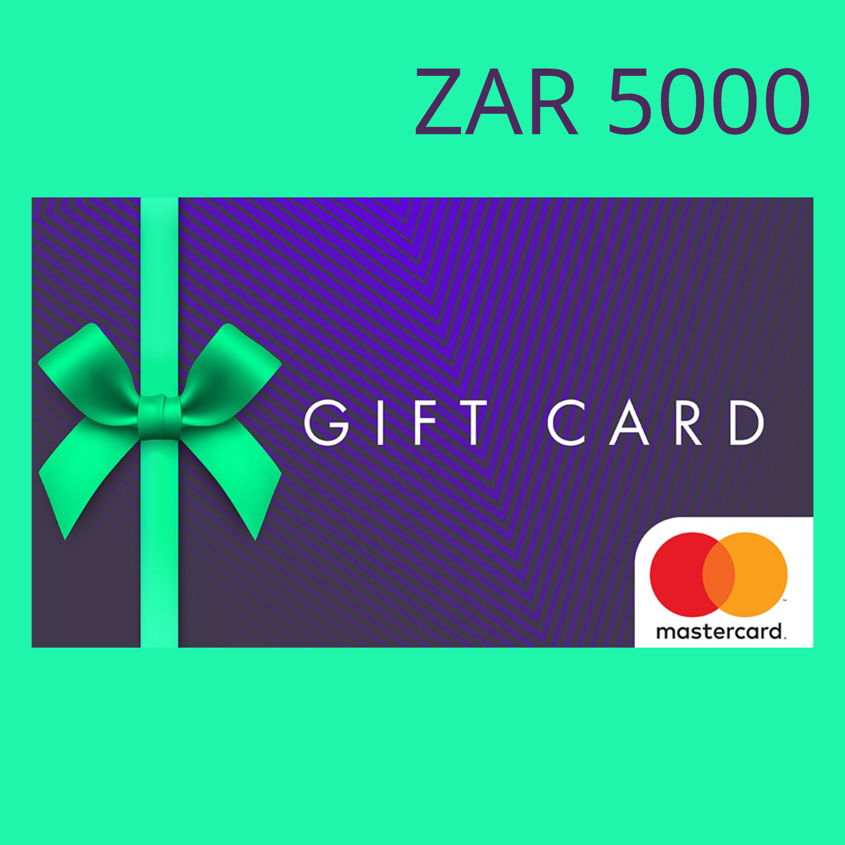 Mastercard Gift Card ZAR 5000 ZA