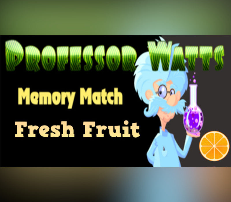 Professor Watts Memory Match Fresh Fruit