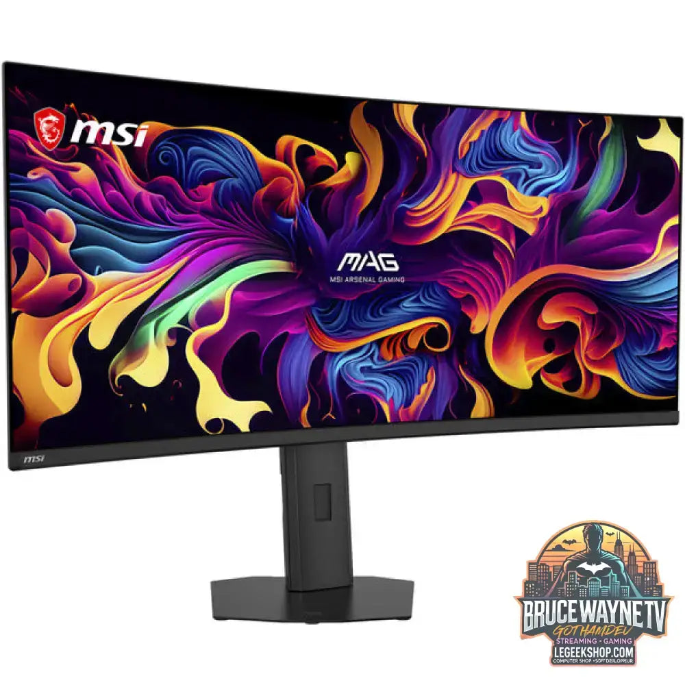 MSI MAG 341CQPDE QD-OLED X28 34" 3440 × 1440 px QD-OLED 280 Hz - MSI - vue 2