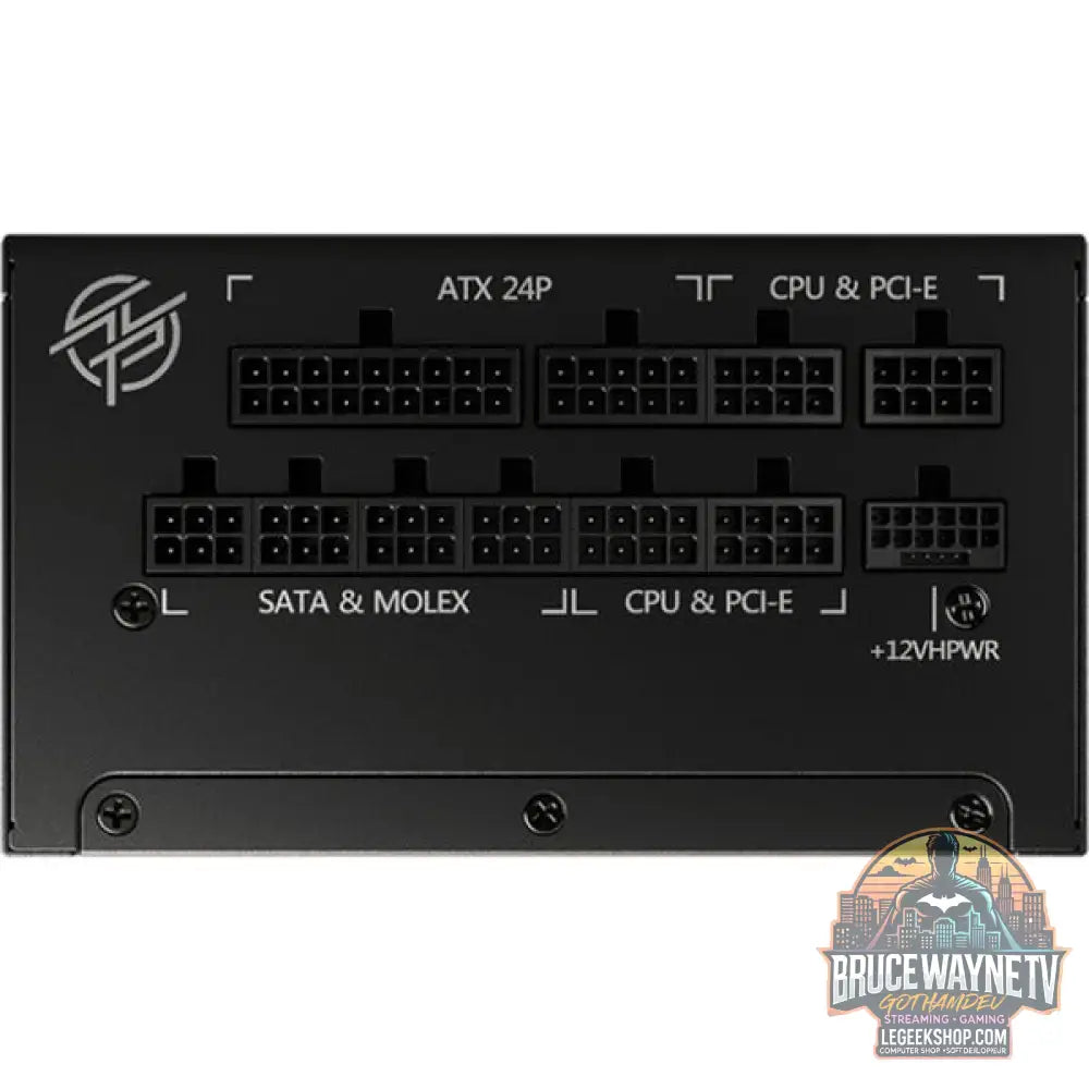 MSI MPG A1000G PCIE5 1000W, alimentation PC - MSI - vue 4