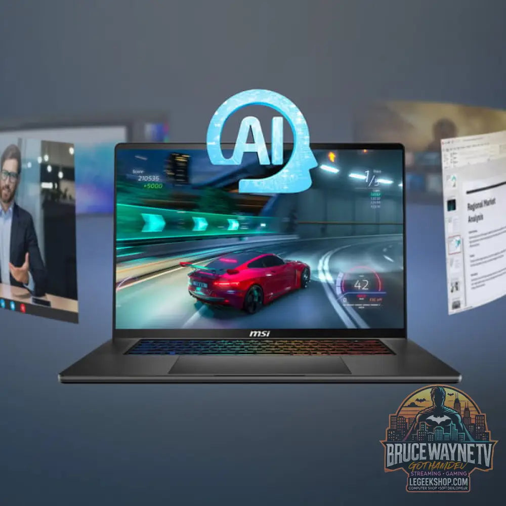 MSI Stealth 16 AI+ B3WI-034, Gaming-Notebook - vue 24