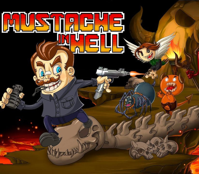 Mustache in Hell
