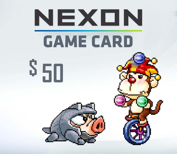 Nexon $50 Game Card